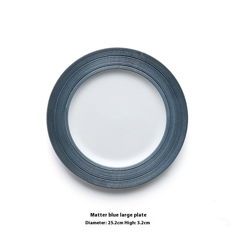 Creative Dinner Plate | Brushed