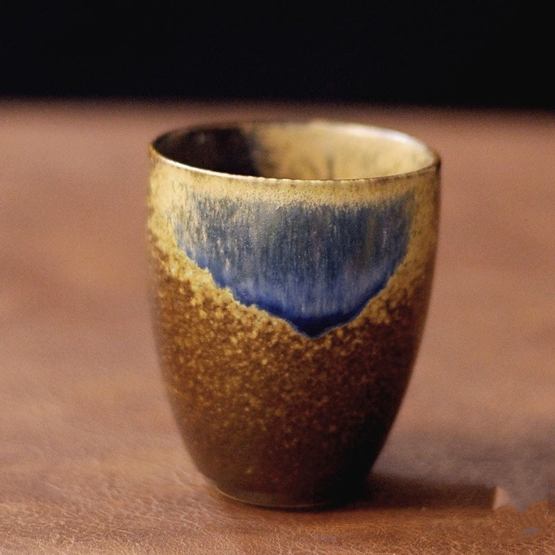 Ceramic coffee cup | Crude aluminum