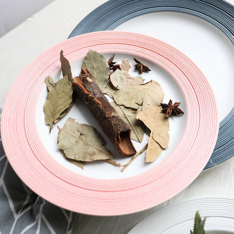 Creative Dinner Plate | Brushed