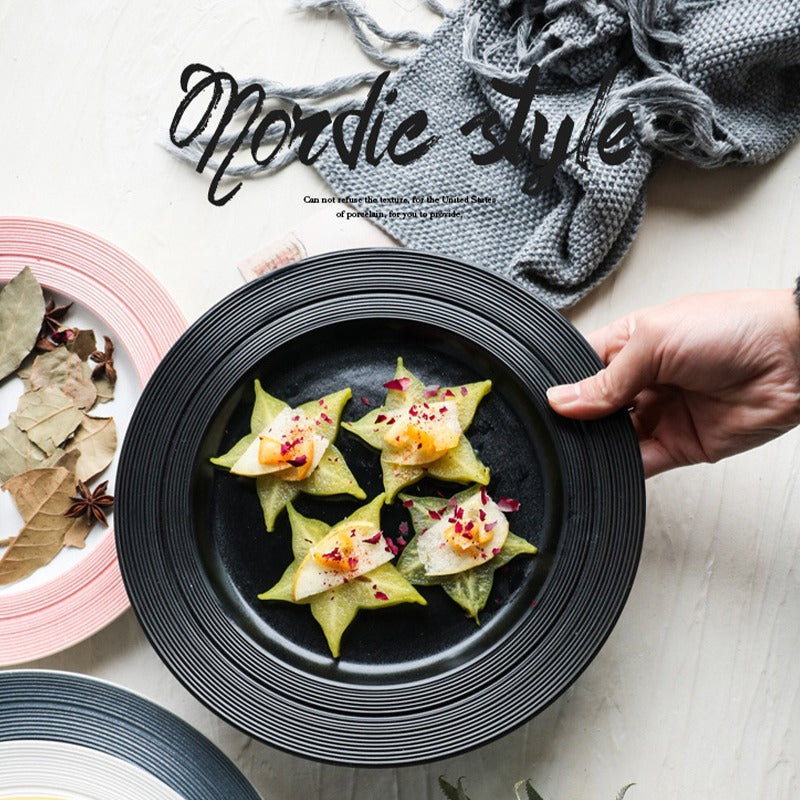 Creative Dinner Plate | Brushed