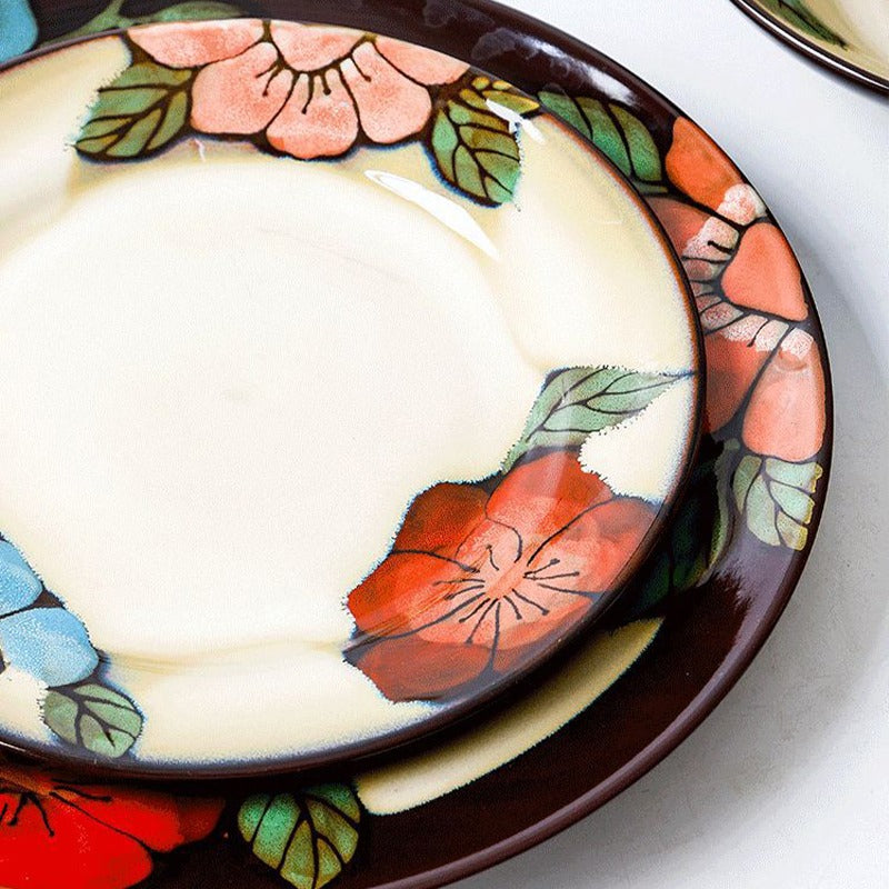 Underglaze tableware | Sea of flowers