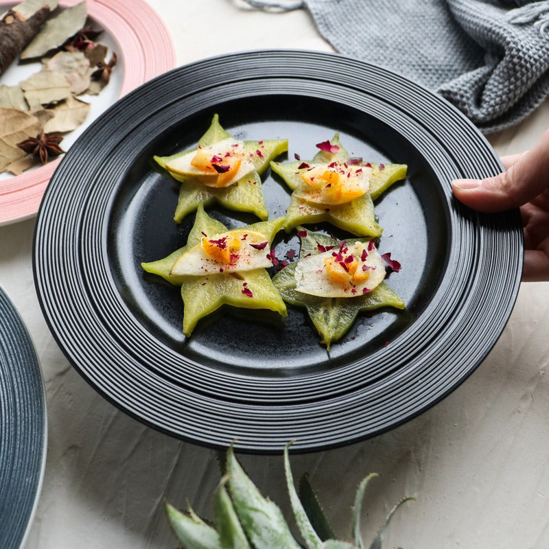 Creative Dinner Plate | Brushed