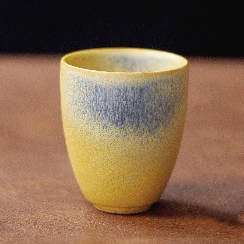 Ceramic coffee cup | Crude aluminum