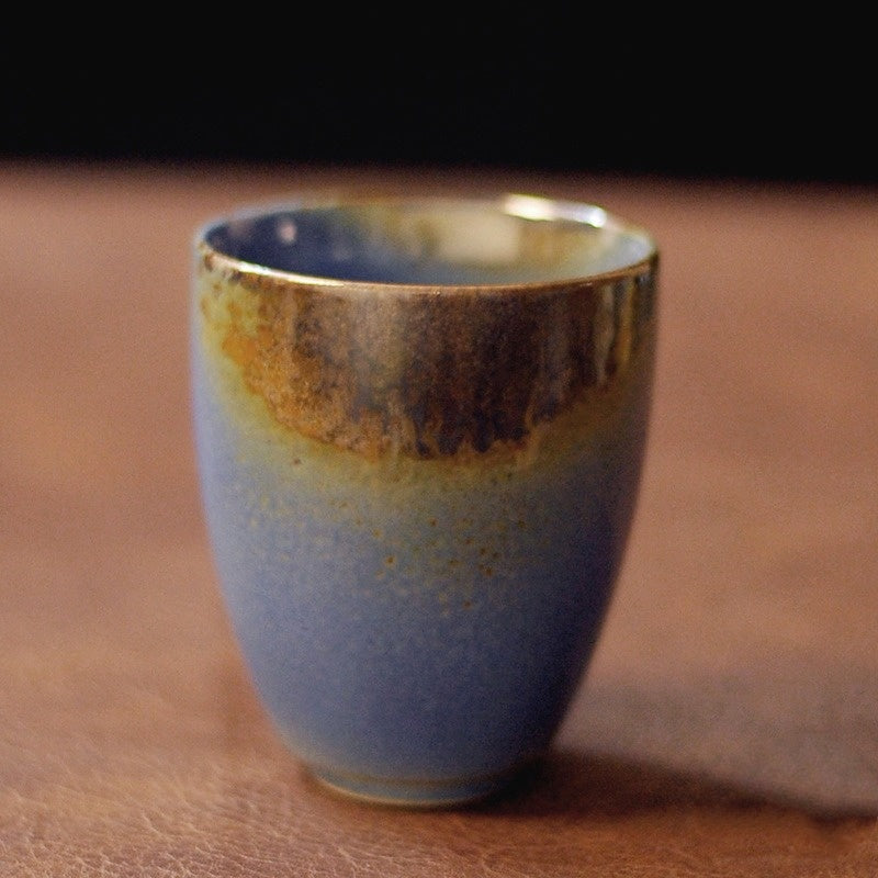 Ceramic coffee cup | Crude aluminum