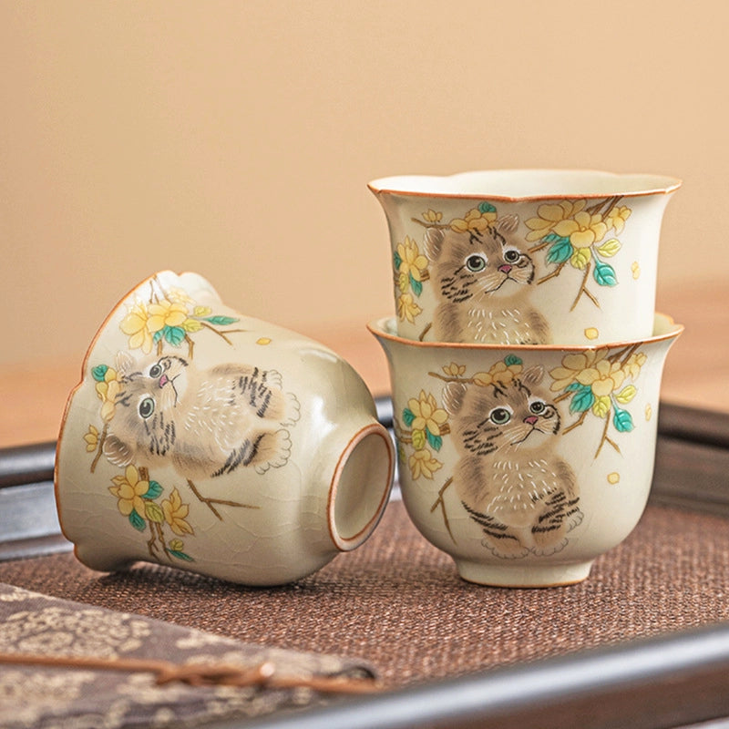 Ruyao Ceramic Cup | Cat